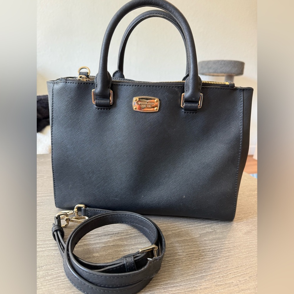 Michael Kors Saffiano Leather Satchel